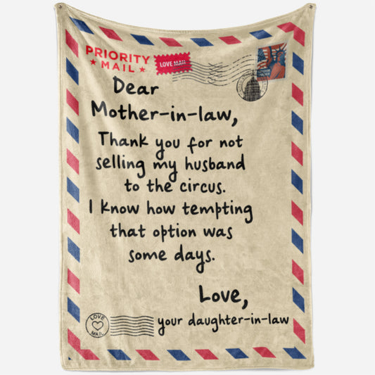 Funny Blanket Christmas Gift Ideas for Mother in Law 2011284 - Sherpa Blanket