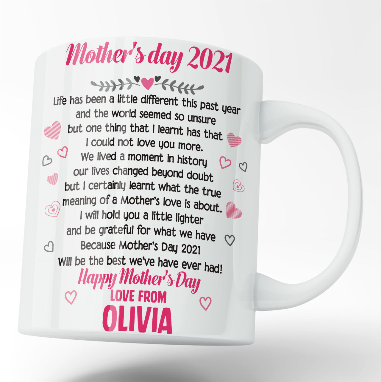 Mothers Day Gift Mug for Mom, 2021 Year is Different