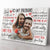 Personalized Canvas Gift Ideas to My Husband, I Was a Little Late 20121803