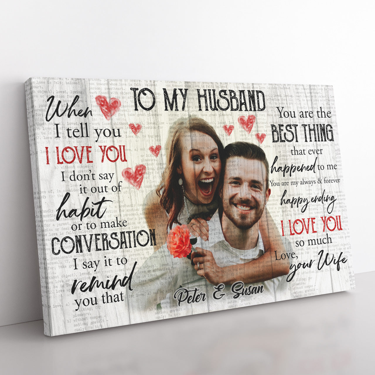 Valentines Day Gift for Him, Personalized Gifts for Boyfriend