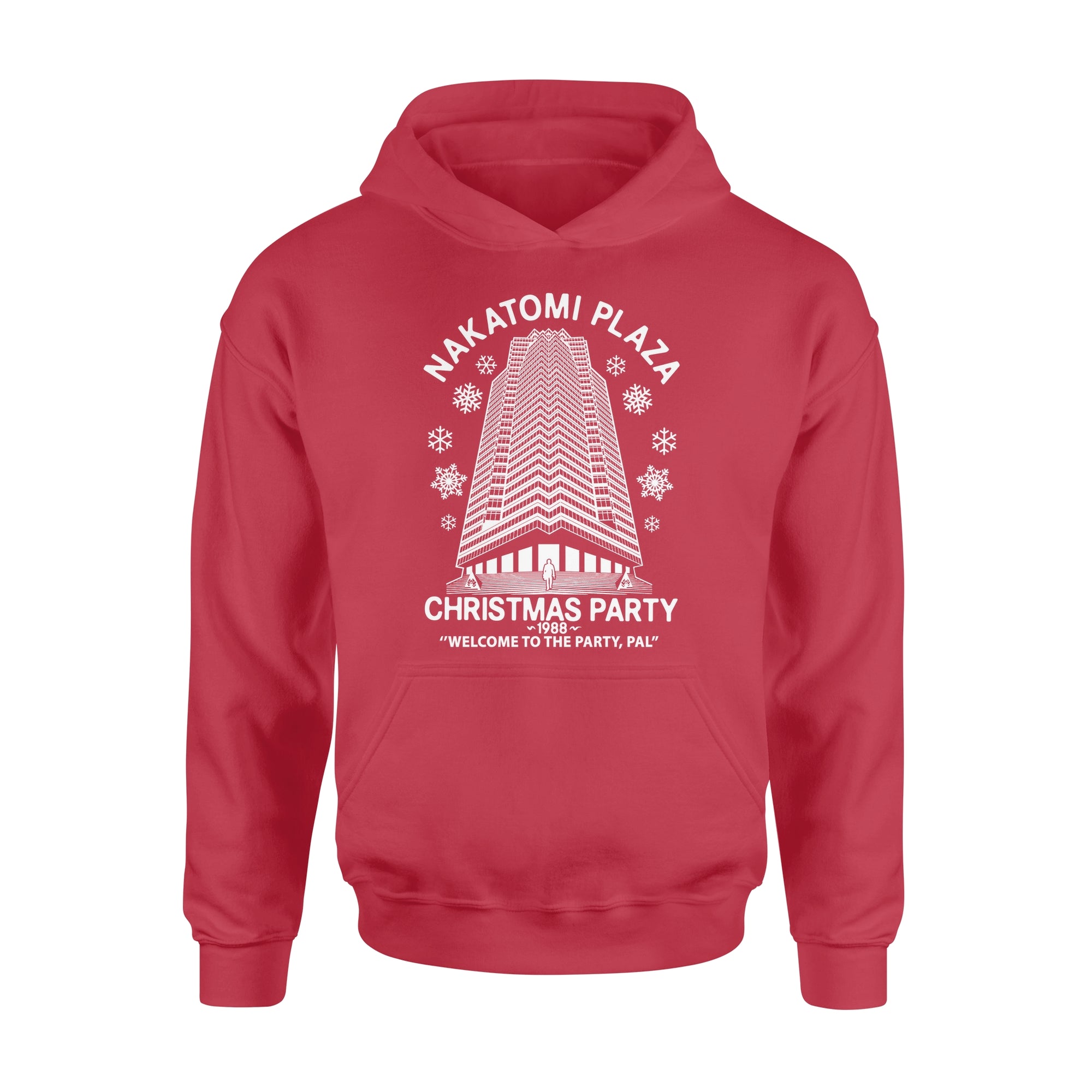 Christmas Party Nakatomi Plaza 1988 Welcome to The Christmas Party Die Hard Standard Hoodie