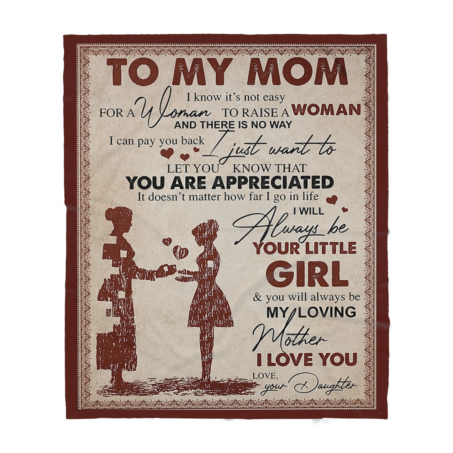 Blanket Gift Ideas For Mom, Mothers Day Gift Ideas, Its Not Easy