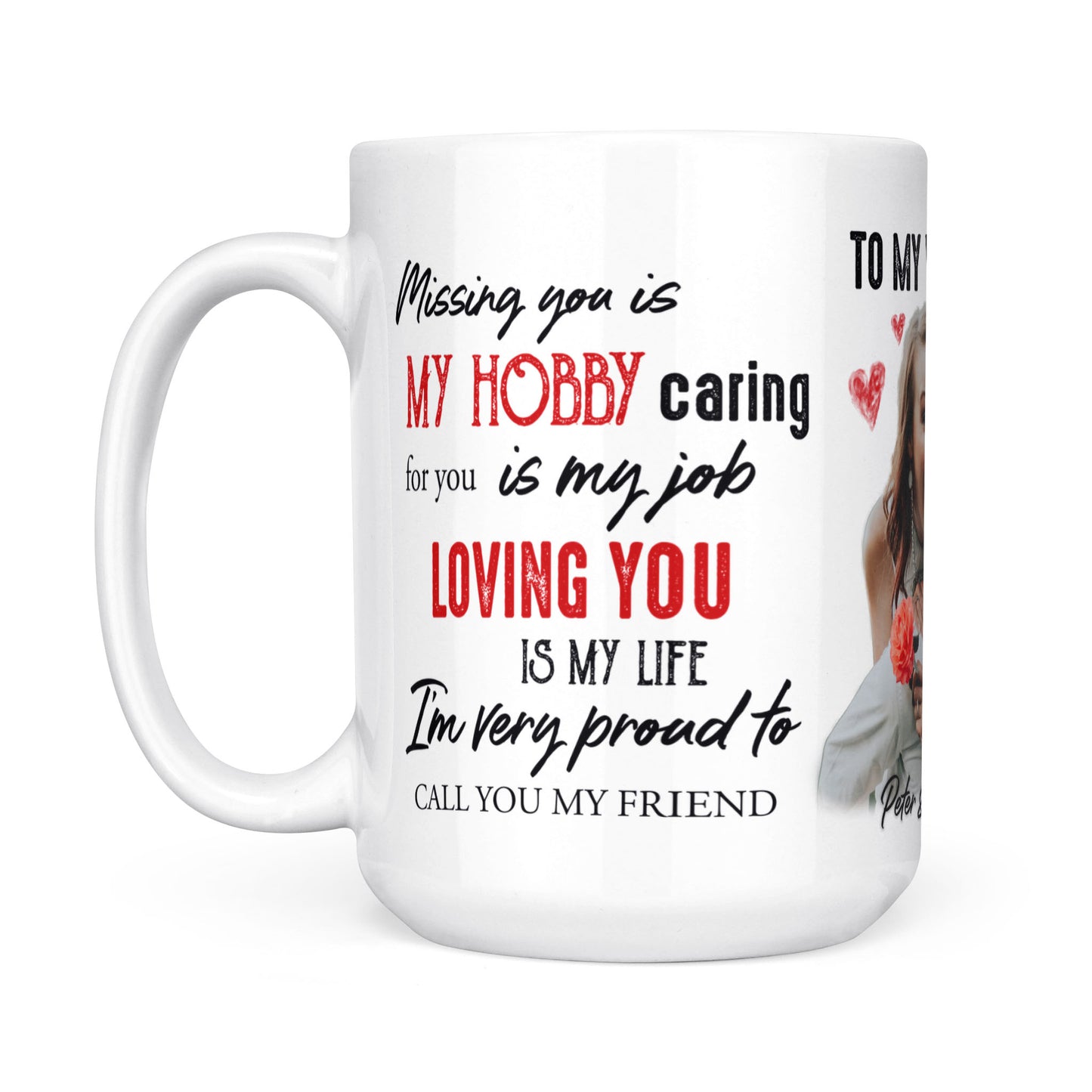 Mug Gift for Wife Missing Caring Loving You 210123M12