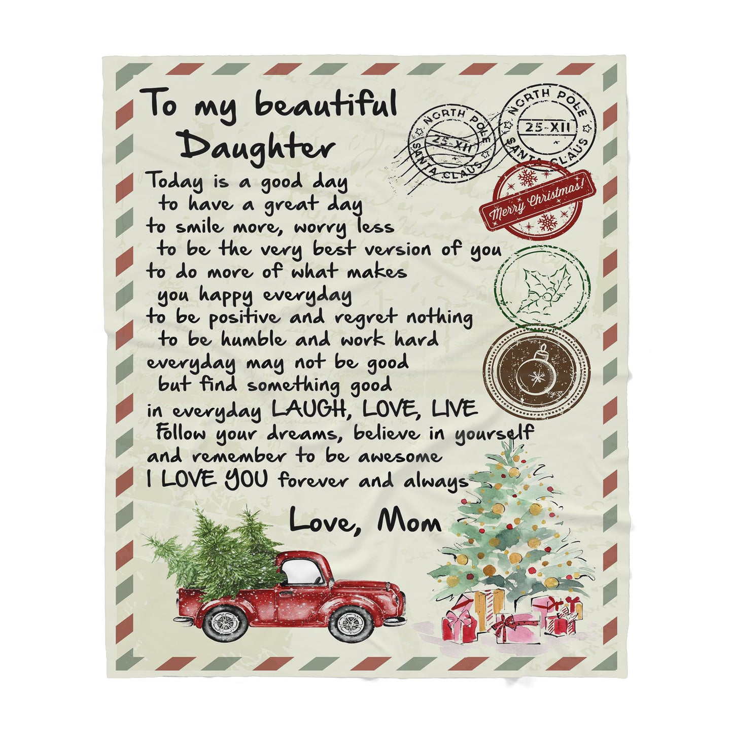 Blanket Gift Ideas For Daughter, Christmas Presents For Grown Up Daughters, A Good Day