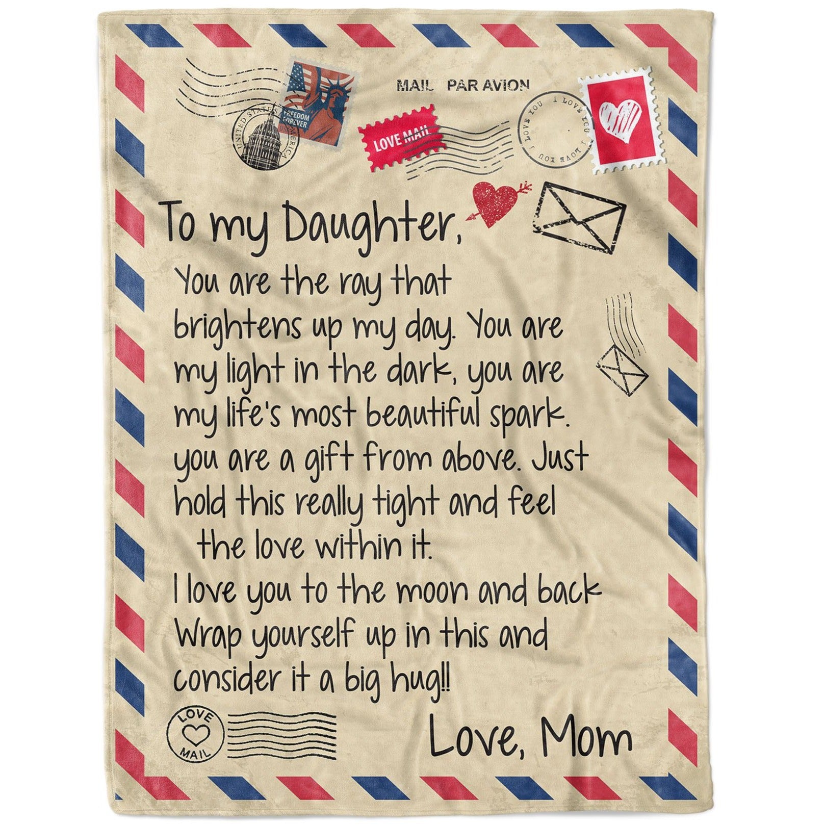 to My Mom Blanket, Gifts for Mom Birthday Gifts Mother Blankets from  Daughter Son Christmas Soft Fleece Blanket I Love You Mom Blanket for  Bedding