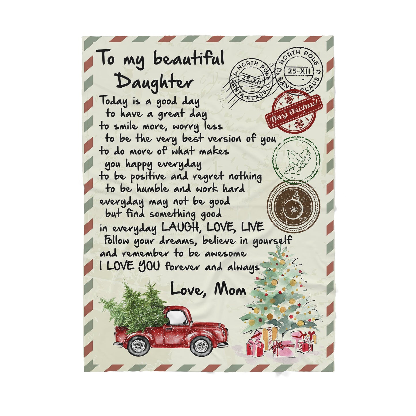 Blanket Gift Ideas For Daughter, Christmas Presents For Grown Up Daughters, A Good Day