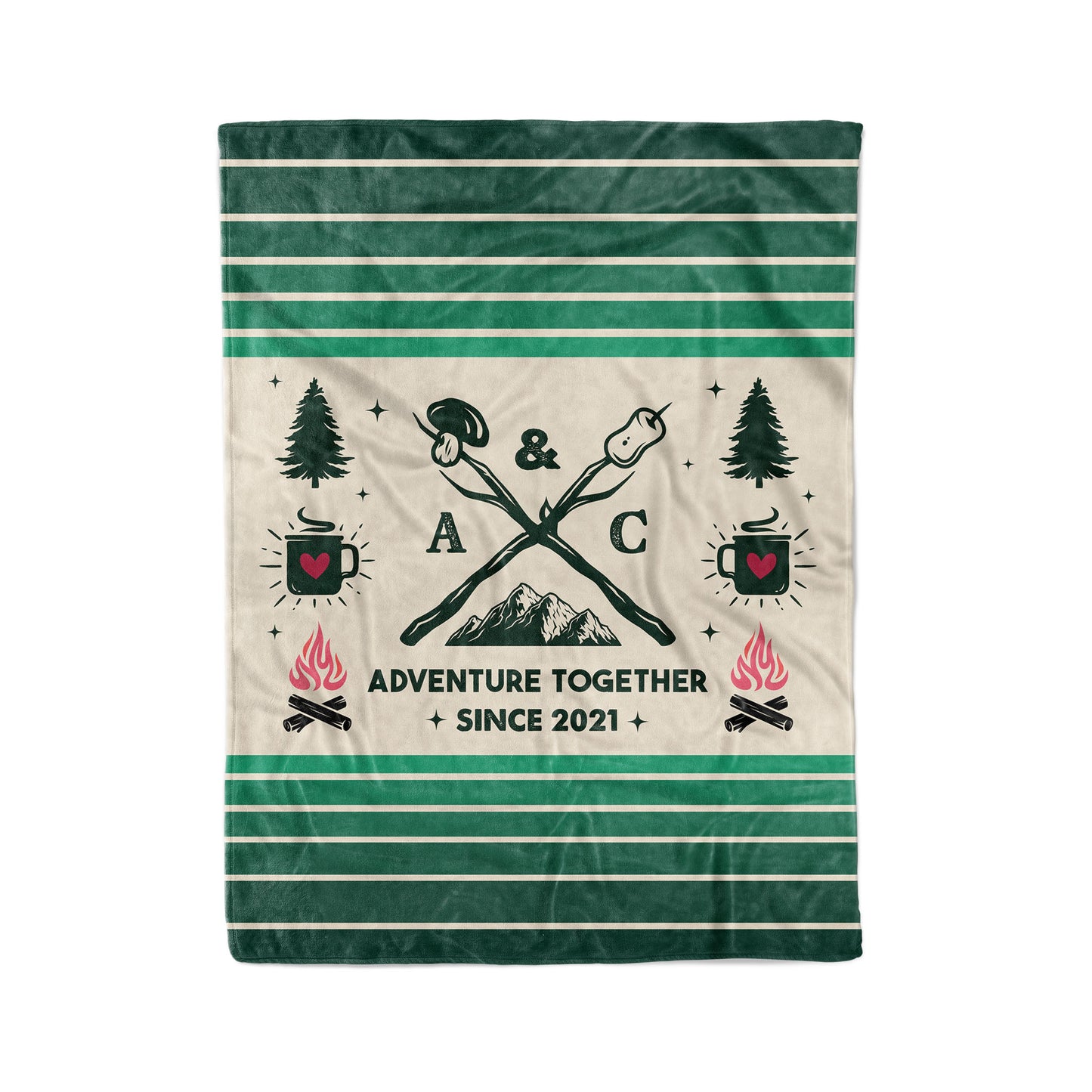 A & C 1 - Fleece Blanket