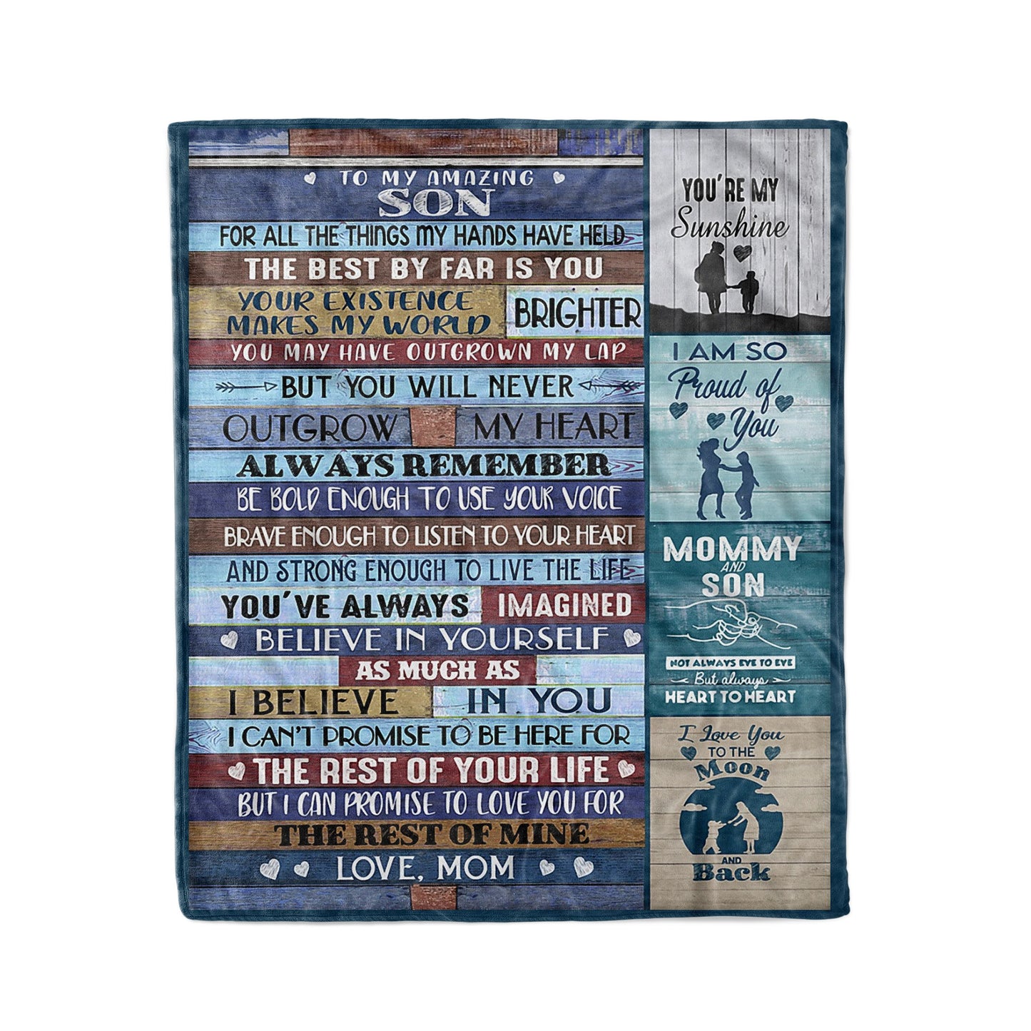 Blanket Gifts For Sons From Mothers, Birthday Gift Ideas For Son, For All The Things